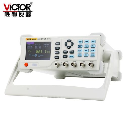 胜利VC4090A/VC4091C高精度台式LCR数字电桥电阻电感电容表测试仪