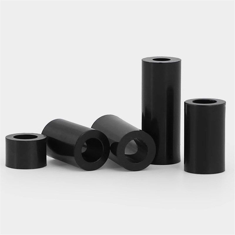 黑色ABS直通垫柱尼龙隔离柱塑料空心套管绝缘直通间隔柱内径m2-M8,纺织面料/辅料/配套,其他纺织机械,淘宝优惠券,粉丝福利购,淘宝优惠卷