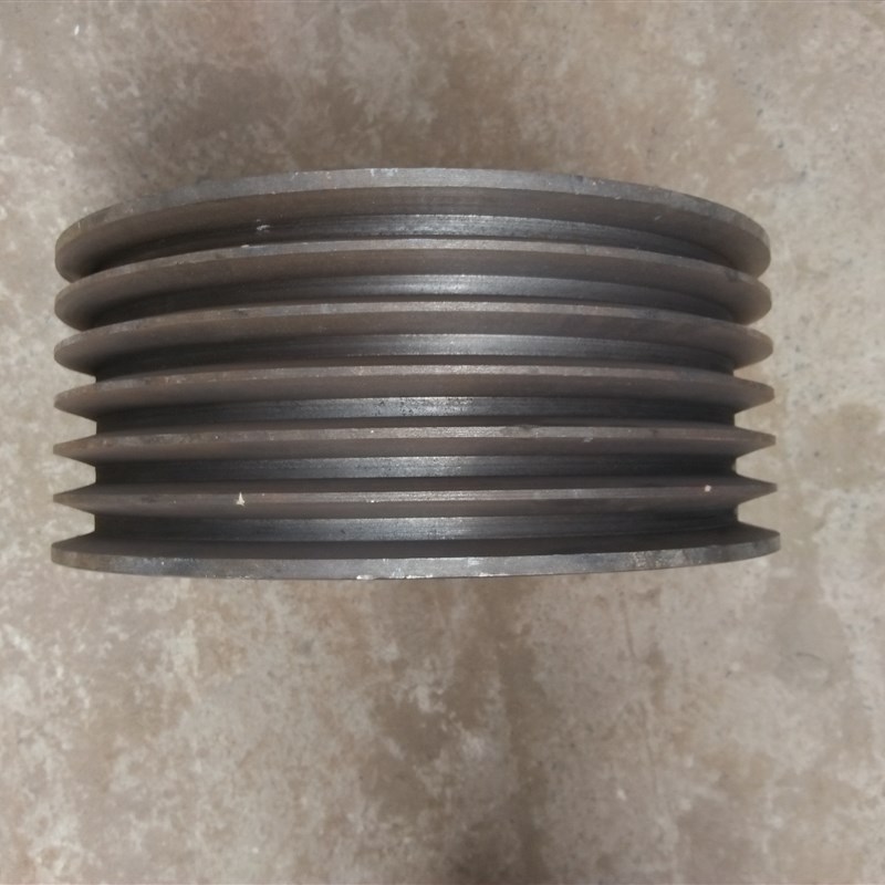 三角皮带轮a型bj型c d单槽双槽3 4 5 6槽铸铁实心塔形带柱头皮带