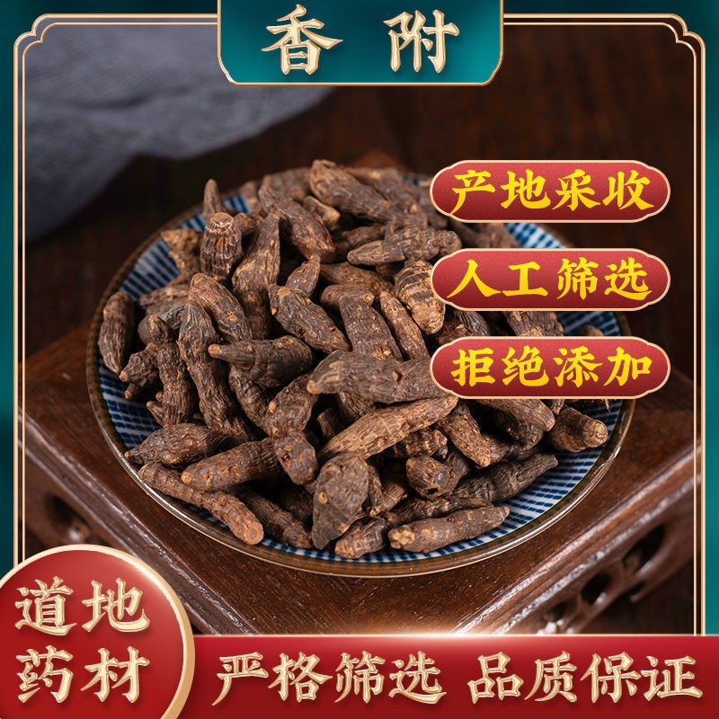 香附中药材250g精选正品香附子生香附打粉泡水泡茶另兽侧柏叶