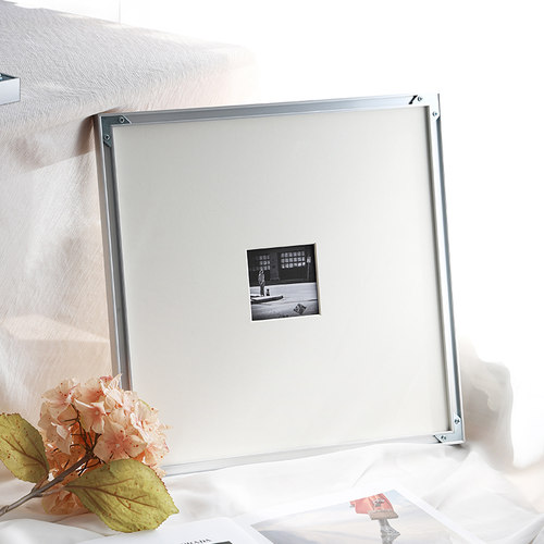 铝合金画框银色相框空框工业风