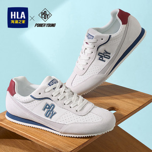 HLA/海澜之家男鞋PowerYoung系列夏季德训鞋男潮流透气运动休闲鞋
