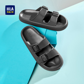 男潮流外穿户外厚底防滑凉拖鞋 HLA 运动拖鞋 新款 海澜之家2026夏季