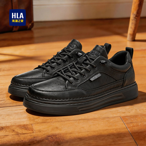 休闲鞋男士经典百搭免系带商务