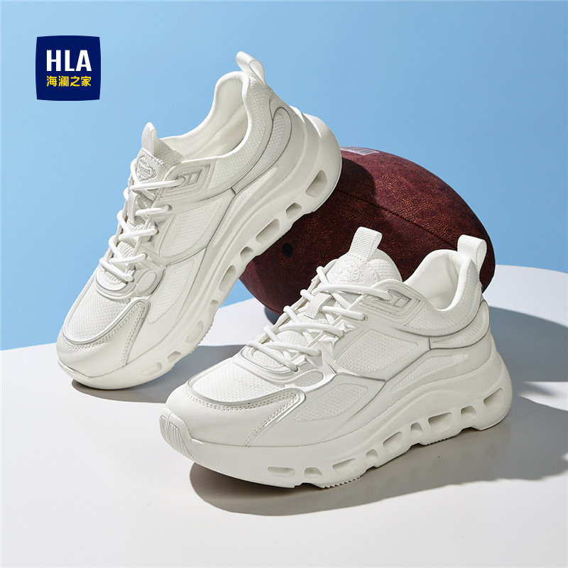 透气厚底运动鞋耐磨增高休闲鞋