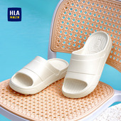 HLA 男舒适厚底透气运动海边一字拖 外穿拖鞋 海澜之家男鞋 秋冬新款