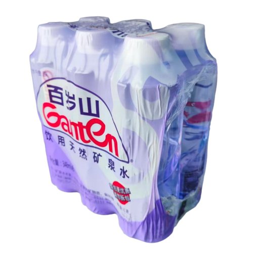 塑包百岁山348ml饮用天然矿泉水小瓶正品便宜2元商品新货商务用水
