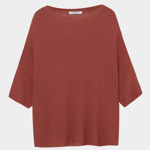 例外圆领宽松套头