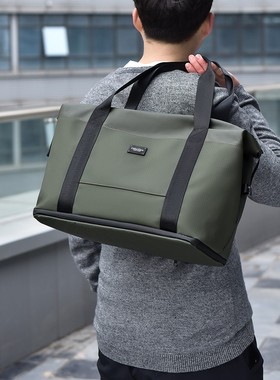 Calico Klare男士旅行包手提出差大容量扩容行李包短途旅游健身包