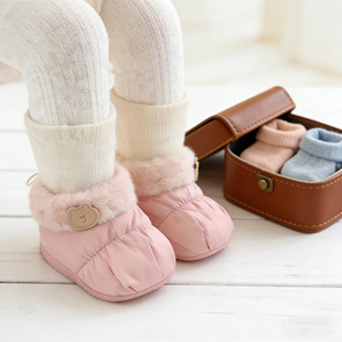 子小月龄软底步前鞋 宝宝鞋 防脱落 子6到12个月婴幼儿学步鞋 婴儿鞋