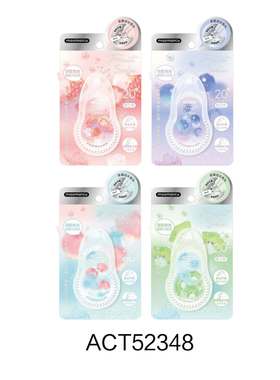 晨光ACT52348气泡果果修正带20米大容量改正带高颜值学生用涂改带