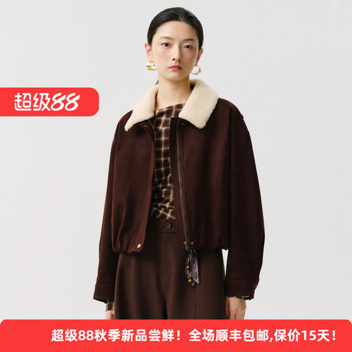复古风高级感短外套女装休闲夹克