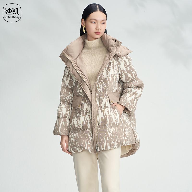 迪凯国风气质羽绒服冬季新款