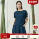 Distin 上衣藏青色休闲百搭简约T恤女 新款 Kidny 迪凯夏季