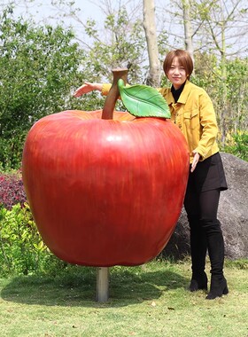 大型仿真蔬菜水果植物玻璃钢雕塑