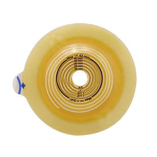 康乐保14263特舒二件式造口袋微凸底盘 造口凹陷 平齐者适用 60mm
