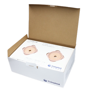 康乐保1960安舒二件式造口袋大便造瘘袋套装（6个底盘+30个袋子）