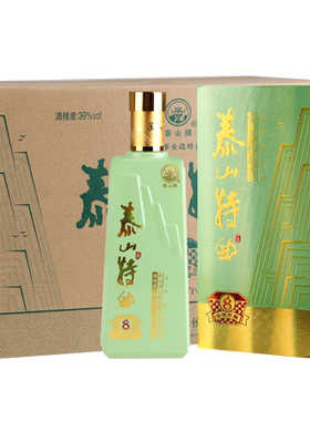 泰山特曲39度小窖佳酿浓香型白酒
