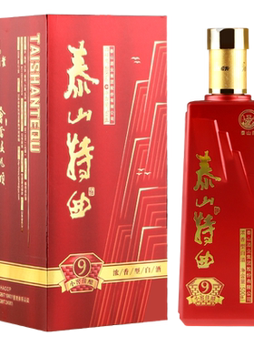 泰山特曲佳酿单瓶浓香型白酒