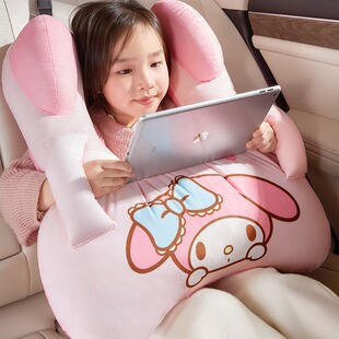 抱枕车上专用睡觉儿童车载睡觉汽车扶手靠枕环抱式汽车抱枕护颈枕