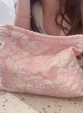 包中包收纳小包女新款2025爆款大容量高级感化妆包高颜值学生简约