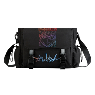 新世纪EVA福音战士动漫周边联名款单肩包男女学生休闲斜挎包tt