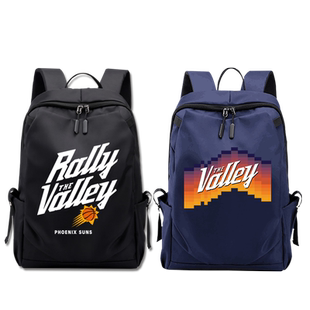 菲尼克斯太阳队篮球运动周边青少年学生书包男女同款百搭双肩包tt