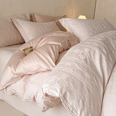 高端长绒棉提花被套单件200x230