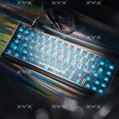 冰碳纹雾透键帽侧刻适机械磁轴