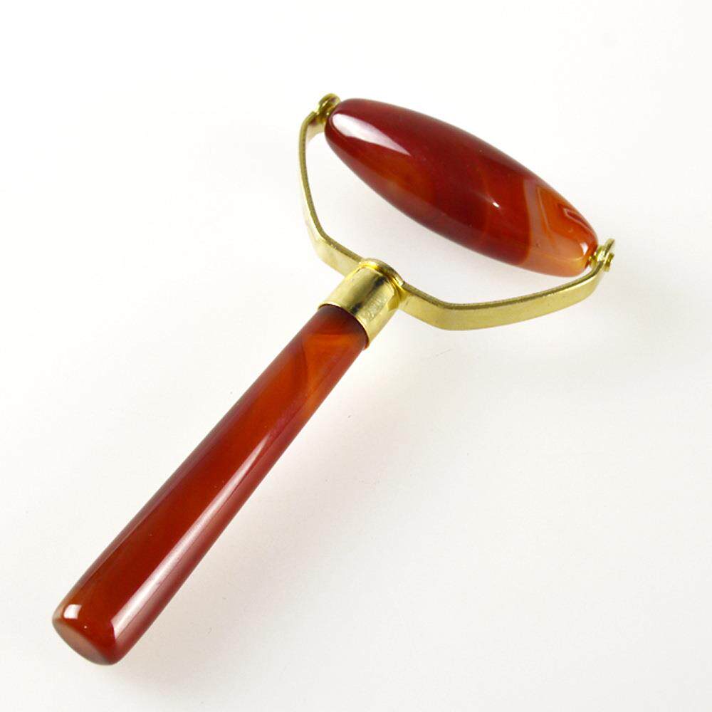 厂家直销玛瑙按摩器按摩滚阿富汗白玉玉石滚轮 定制