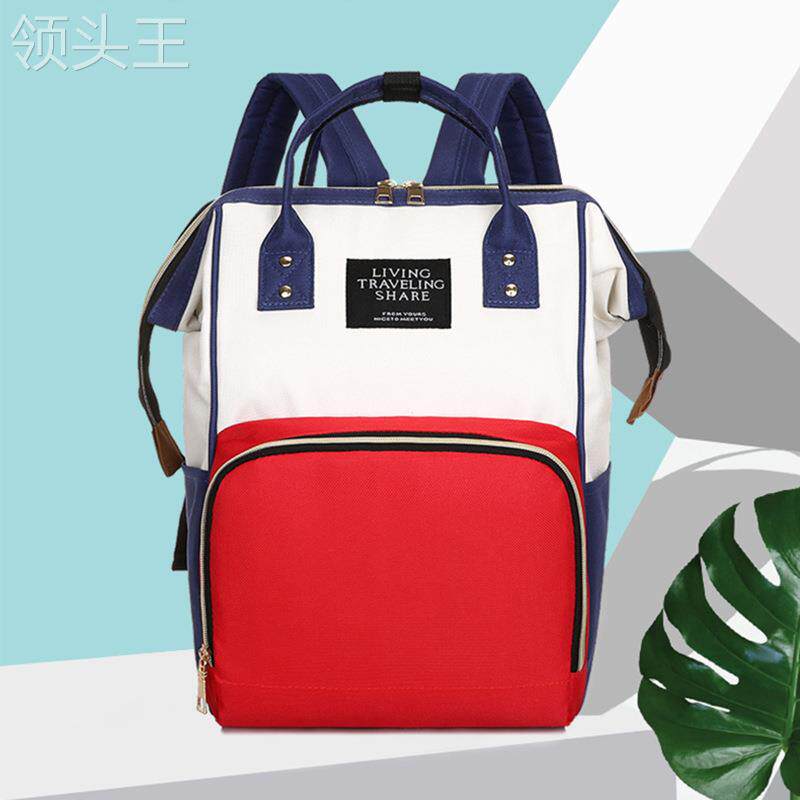 工厂妈咪包大容量多用途时尚双肩母婴包产妇奶瓶尿片背包