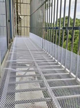 阳台防护网防盗窗窗晾晒安全网网格塑料网垫围栏猫宠物护栏隔离网