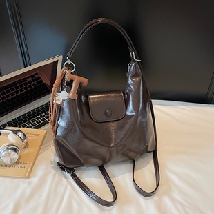 2026秋季新款韩系双肩包百搭日常单肩托特包可爱通勤三合一斜挎包