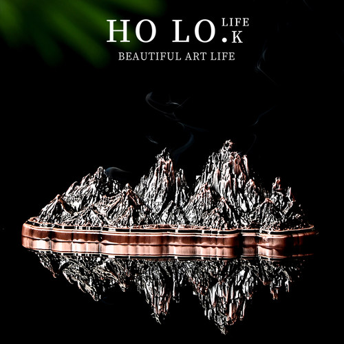 HO LO.K.incense  一统江山香炉香插线香座香炉香托摆件 | 后楼窑