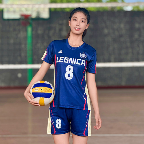 新款排球服定制专业比赛队服男女学生训练运动气排球衣套装印字号