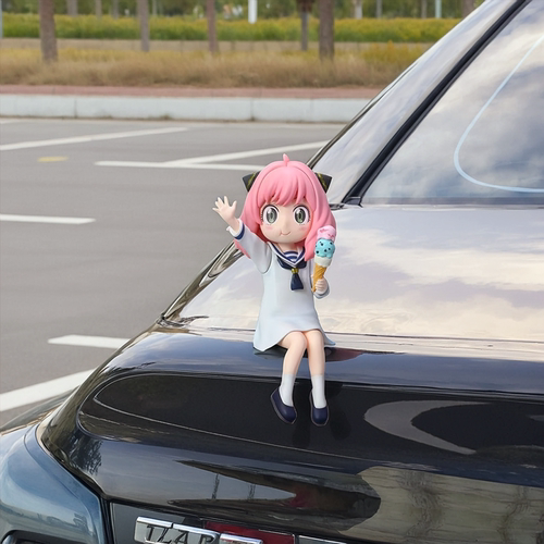 阿尼亚手办车载车外装饰摆件