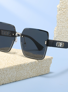 墨镜女款2024新款渐变色防晒大框大脸显瘦防紫外线高级感太阳眼镜