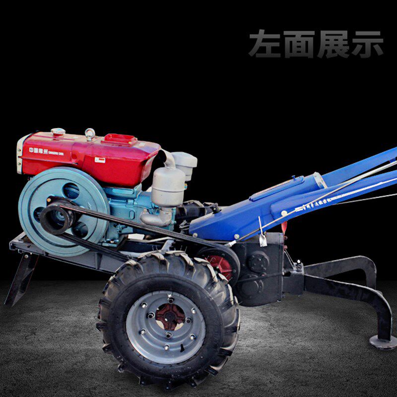 手扶拖拉机绞磨机柴油机动绞磨5T绞磨电缆导线牵引机卷扬机拉缆机