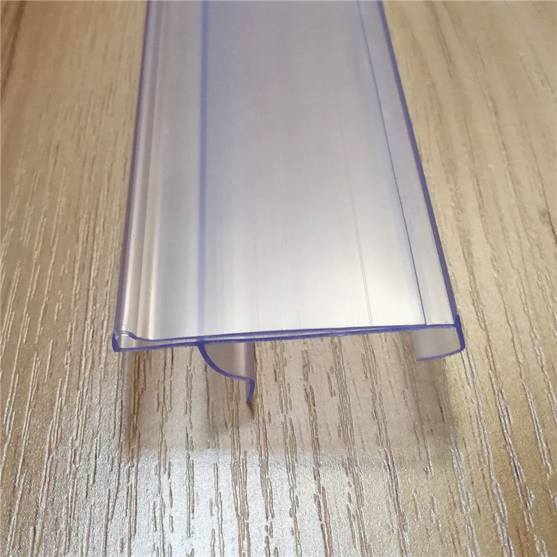 超市货架标签条货架卡条价签条塑料价格条货架边条安辰货架标价条