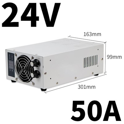 大功率可调直流稳压开关电源2000W5KW数显调压220转0-5V200A24V50