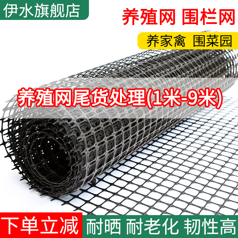 小尺寸养鸡塑料网格围栏网拦鸡鸭家用果园养殖网鱼塘防护栅栏