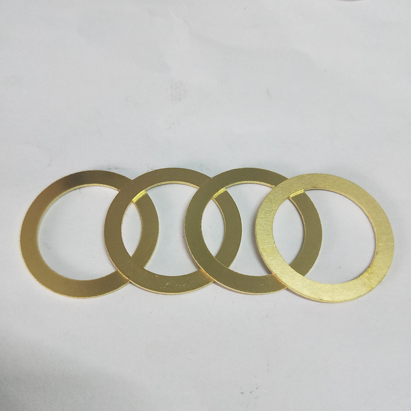 黄铜垫片超薄平垫g紫铜垫圈铜介子M2-M100 厚0.05 0.1 0.2 0.5 1.
