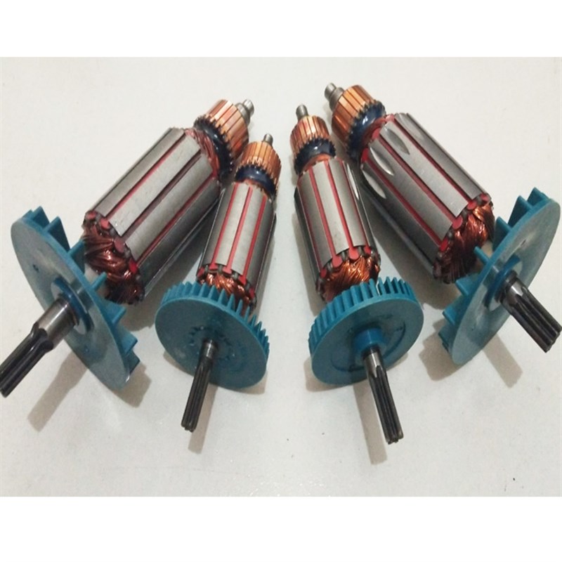 配上海虎啸电动扳手转子12C16E20C22C24C30C马达配件6齿电机修配