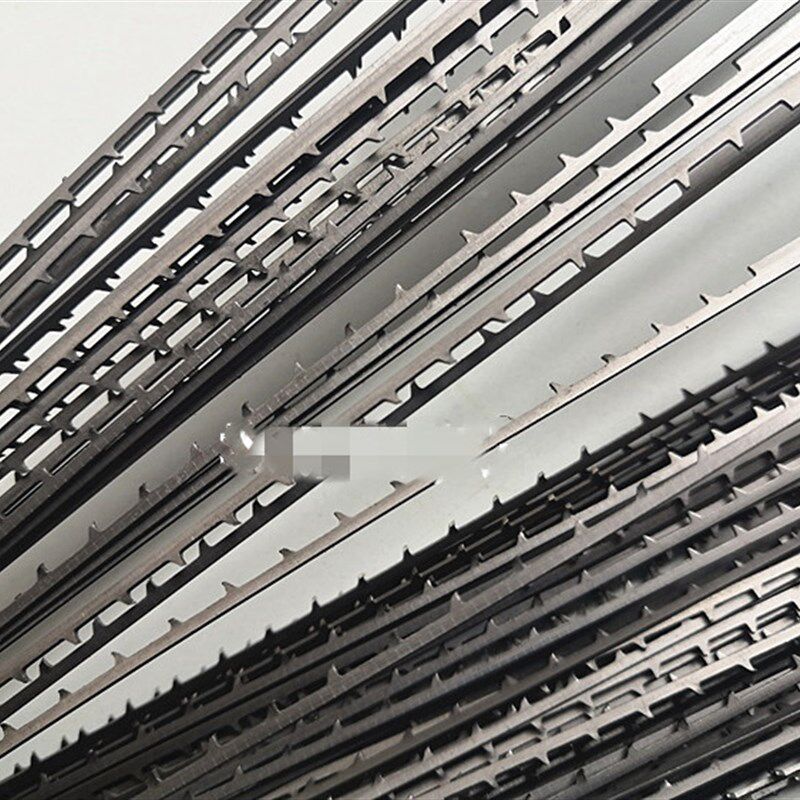 拉花机专用扁锯条木工曲线锯单面齿拉花锯条木雕工具锯条16 17 18