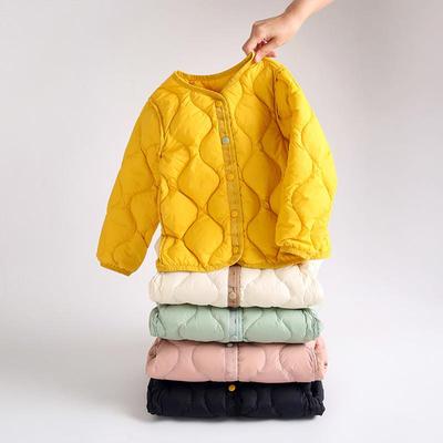 校服神器羽绒内胆小学生男童女孩上衣内搭保暖上学儿童防寒服装