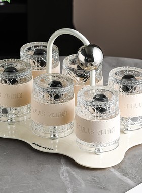 日本高级感玻璃杯套装家用喝水杯玻璃茶杯耐高温杯子大容量玻璃杯