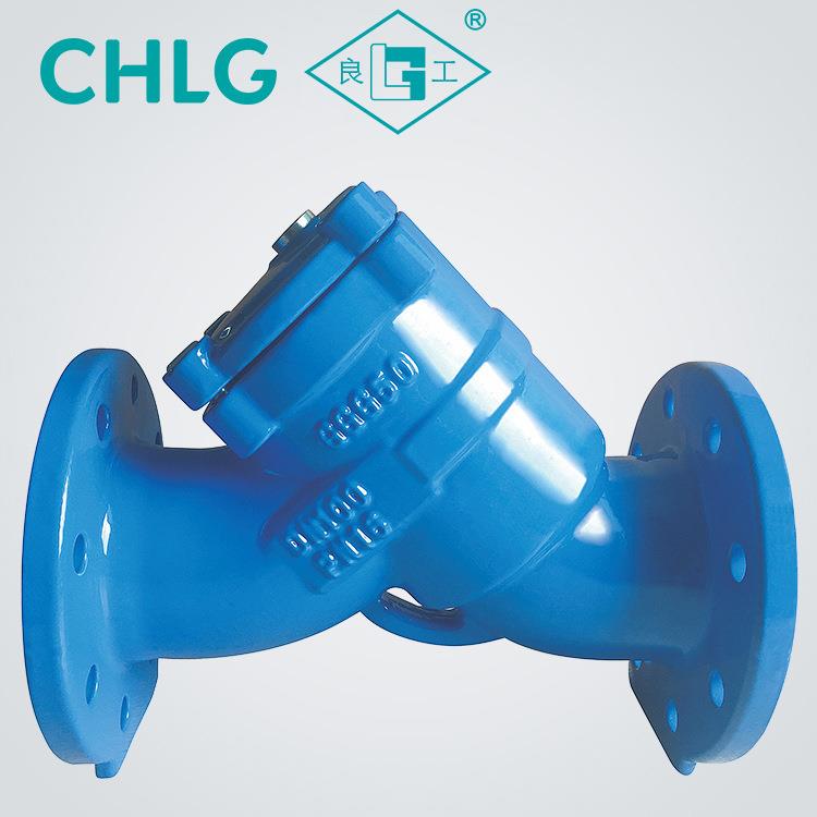 专业供应Y型过滤器GL43H-16Q大口径过滤器Y型法兰铸钢过滤器