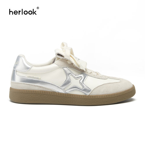herlook可拆卸鞋舌星星德训鞋