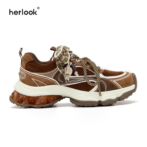 HERLOOK陨石厚底老爹鞋