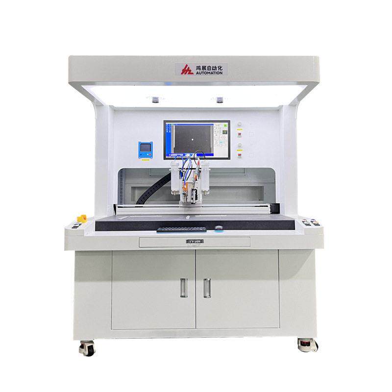 全景视觉CCD点胶机全自动免定位治具芯片PCB板五金饰品铭牌点漆机